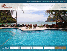 Tablet Screenshot of krabi-railaybay.com
